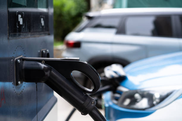 istock Electric Vehicle and Charging Station 1405843327