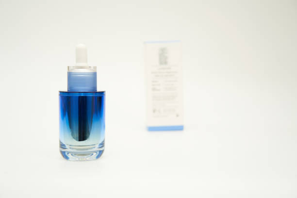 cosmetic product compare to blur others on background