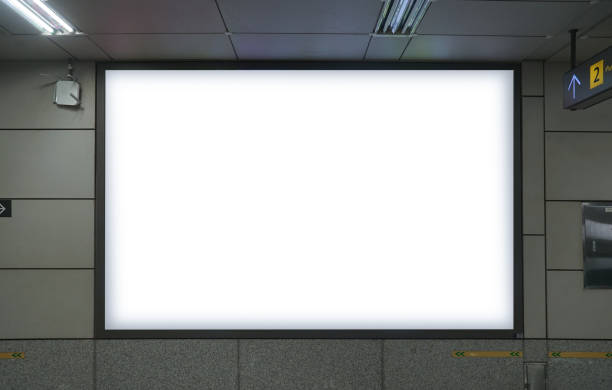 istock Subway Scenery and Advertising Mockup 1405851926