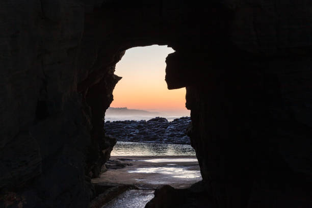 istock Beach Rocky Coastline Hole Hiking Path 1405857869