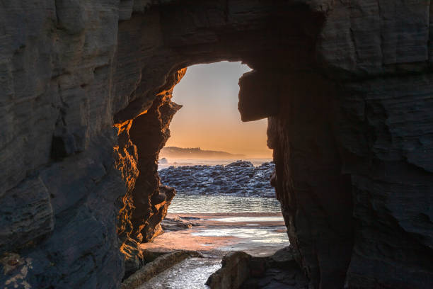 istock Beach Rocky Coastline Hole Hiking Path 1405857899