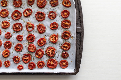 Homemade Oven-Dried Tomatoes from Summer Crop 2021