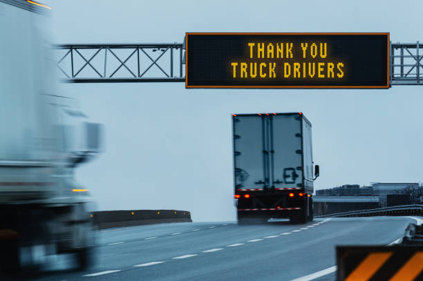 istock Thank You Truck Drivers 1405872705