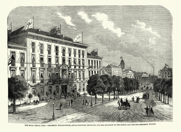 istock Frederick William Place, Aix-La-Chapelle, (Aachen), 1850s, 19th Century 1405873944
