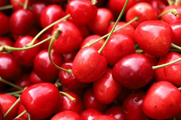 istock Red sweet merry. Merry berry close-up 1405874132