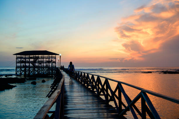 istock The Philippines, The Cloud 9 Pier on Siargao Island 1405875529