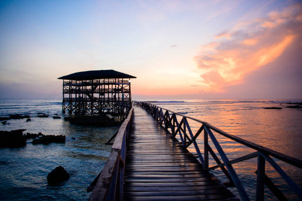 istock The Philippines, The Cloud 9 Pier on Siargao Island 1405875594