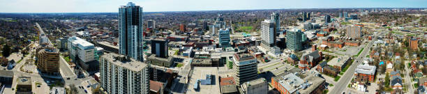 istock Aerial panorama of Kitchener, Ontario, Canada in spring 1405886135