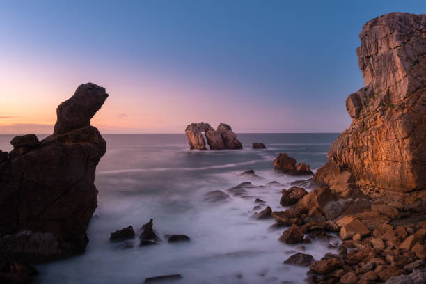 istock Broken Coast-Costa Quebrada at Liencres, Cantabria in Spain 1405888700