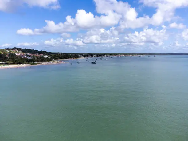 Beautiful village with quiet beach, Gamboa, Bahia, Brazil