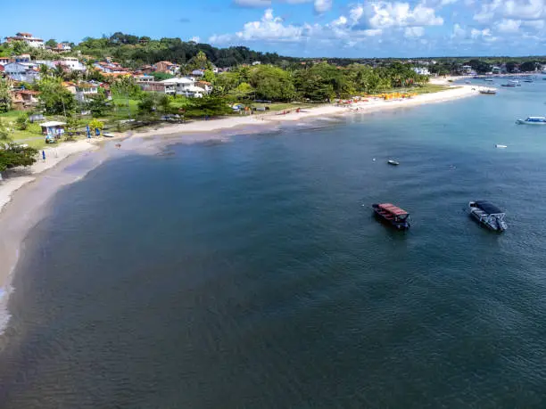 Beautiful village with quiet beach, Gamboa, Bahia, Brazil