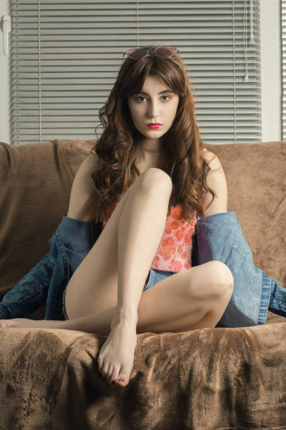 istock pensive beautiful woman 1405895198