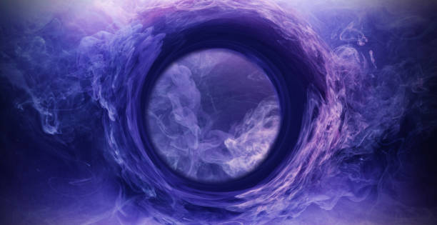 istock ink water burst fantasy cloud purple paint flow 1405906933