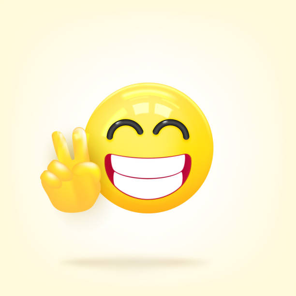 istock Icon Smile Emoji. Realistic Yellow Glossy 3d Emotions Happy face. Vector illustration 1405909400
