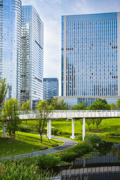 istock Morning Riverside City Financial City 1405929270