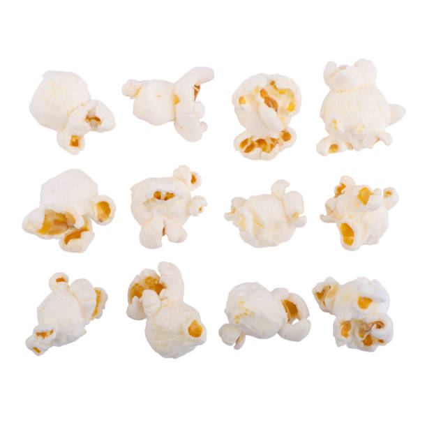 istock Heap of delicious popcorn, isolated on white background 1405932718