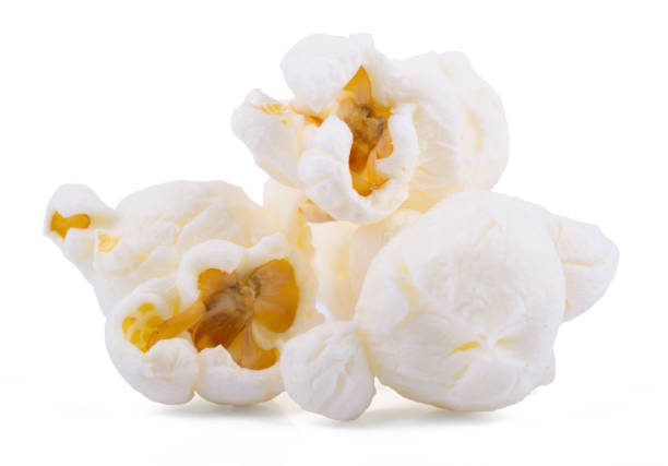 istock Heap of delicious popcorn, isolated on white background 1405932728