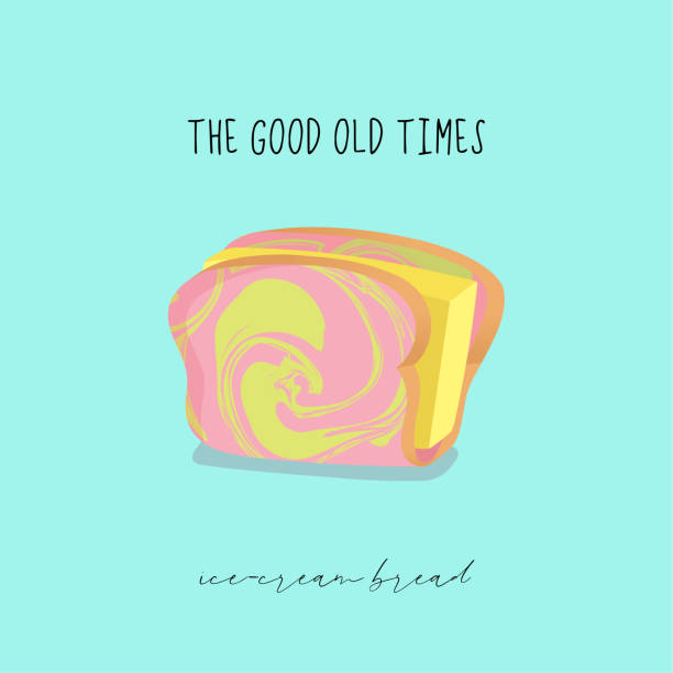 The good old times- Ice Cream Bread
