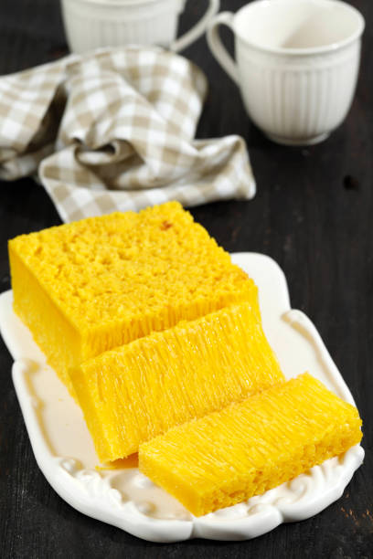 istock Bika Ambon. Tapioca sponge cake from Medan, North Sumatra. 1405937523
