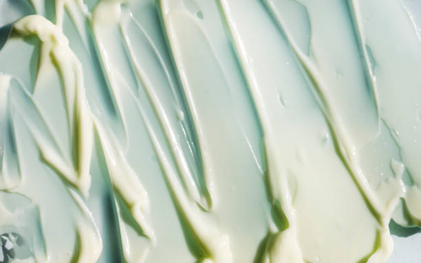 istock cream texture close up. skin care concept 1405939584