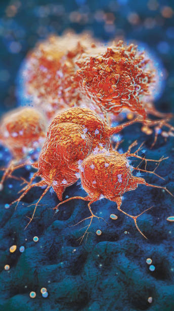Cancer cells stock photo