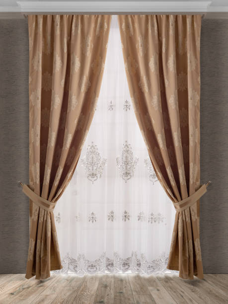 A beautiful curtain with a catch.
