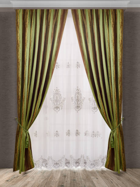 istock A beautiful curtain with a catch. 1405953398