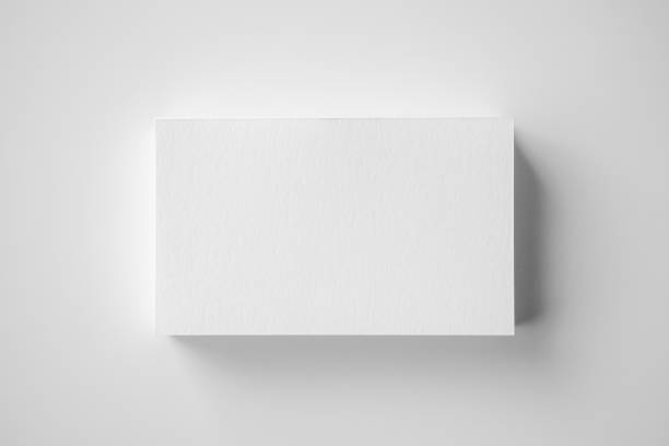 istock Mockup white business card on white background 1405956955