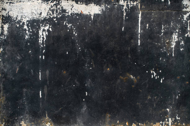 istock Black dirty stained grunge texture background 1405969122