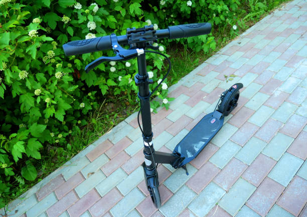 istock City scooter details and close-up. 1405969436
