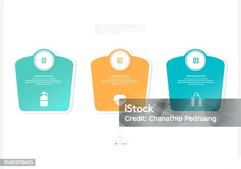 istock Infographic Elements stock illustration Infographic, Part Of, Steps, Icons, Success, Chart, Sport, Planning. Healthy concept stock illustration 1405970655