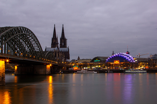 Lights of Cologne Skyline