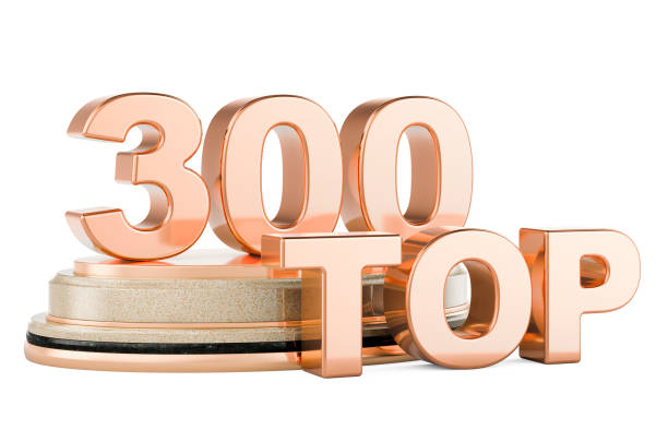 istock Top 300, podium award. 3D rendering 1405987040
