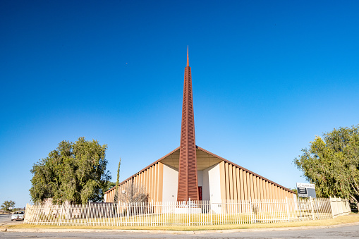 Dutch Reformed Church (NG Kerk in Afrikaans) at Outjo in Kunene Region, Namibia