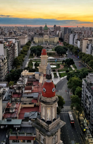 istock sunset buenos aires aerial view 1406001416