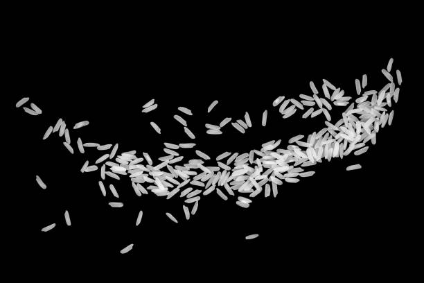 istock A pile of white uncooked rice grains, lying flat. 1406004492
