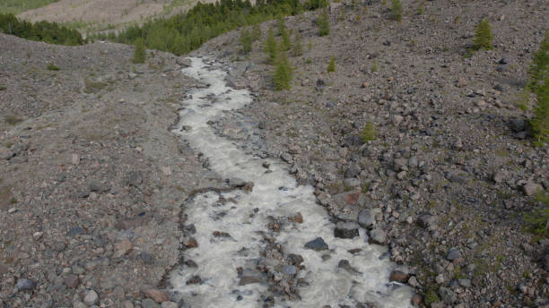 istock River in Aktru valley of Altai 1406012264