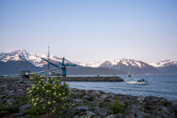 istock Town view in Seward, Alaska 1406012706