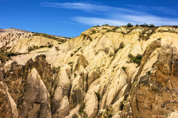 Mountain landscape. Cappadocia, Anatolia, Turkey.