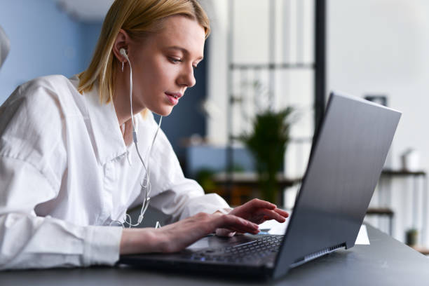 istock Woman typing on laptop keyboard 1406024540