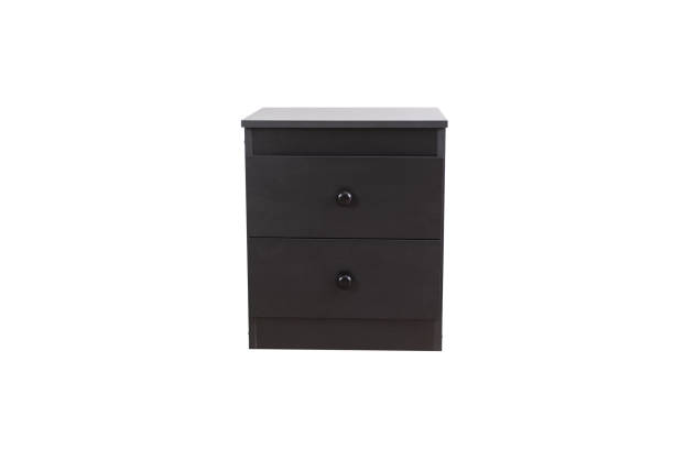 istock New black closed bedside table isolated on white background 1406026038