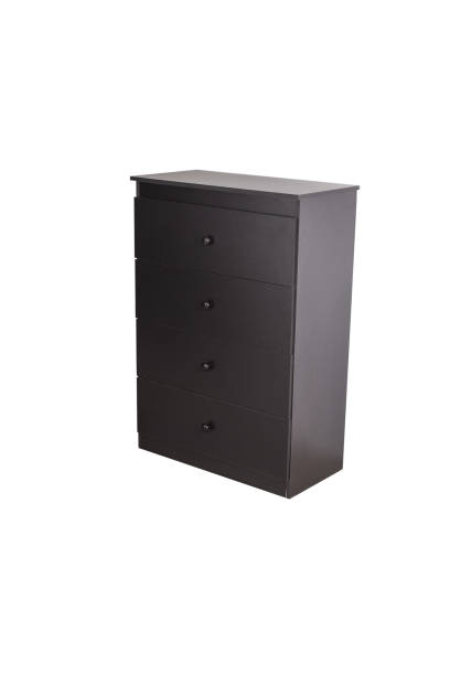 istock New black closed bedside table isolated on white background 1406026684