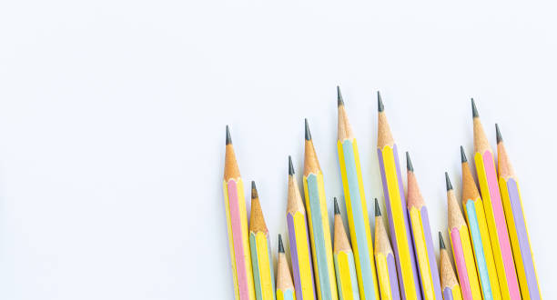 istock pencil on a white background,Pencils on white 1406034916
