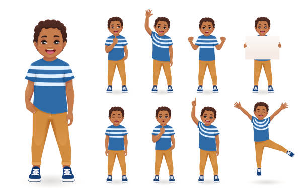 12,600+ Kid Waving Stock Illustrations, Royalty-Free Vector