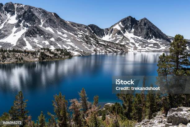 Duck Lake California Sierra Nevada Mountains Stock Photo - Download Image Now - California, Mammoth, Mountain