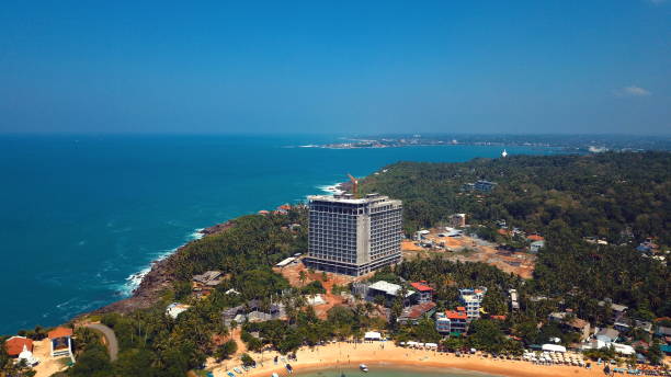 istock Beach coastline in Unawatuna, Sri Lanka 1406050437