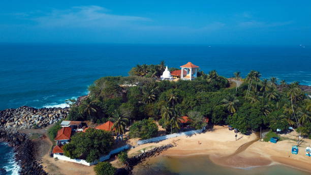 istock Beach coastline in Unawatuna, Sri Lanka 1406052627