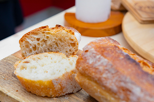 bread detail, wheat bread