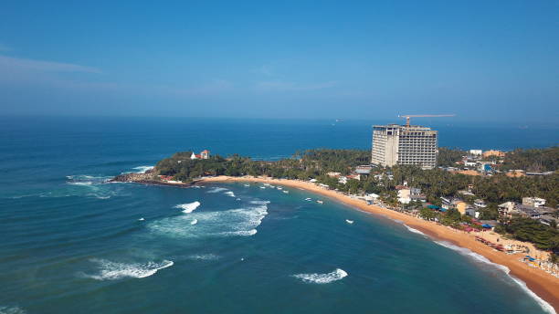 istock Beach coastline in Unawatuna, Sri Lanka 1406054566