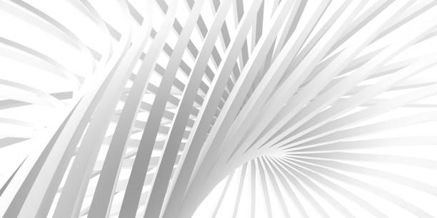 istock Beautiful minimalistic architectural abstraction. 3d rendering, 3d illustration. 1406057070